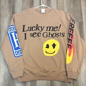 Amazon Brown Graphic Crewneck Sweater